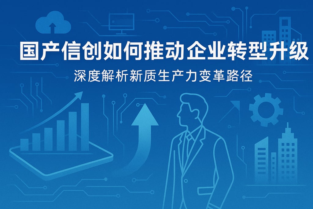 国产信创如何推动企业转型升级？深度解析新质生产力变革路径