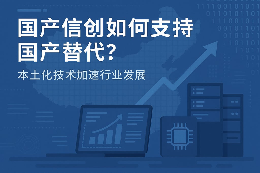 国产信创如何支持国产替代？本土化技术加速行业发展