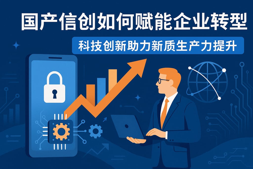 国产信创如何赋能企业转型？科技创新助力新质生产力提升