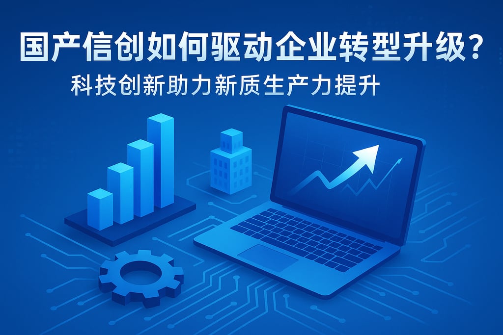 国产信创如何驱动企业转型升级？科技创新助力新质生产力提升