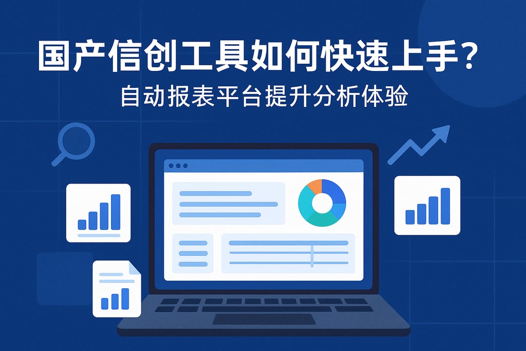 国产信创工具如何快速上手？自动报表平台提升分析体验