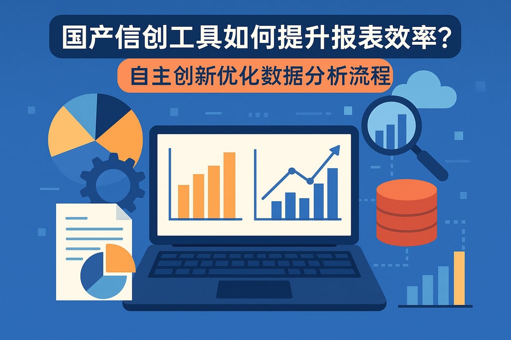 国产信创工具如何提升报表效率？自主创新优化数据分析流程
