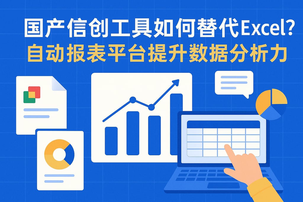 国产信创工具如何替代Excel？自动报表平台提升数据分析力