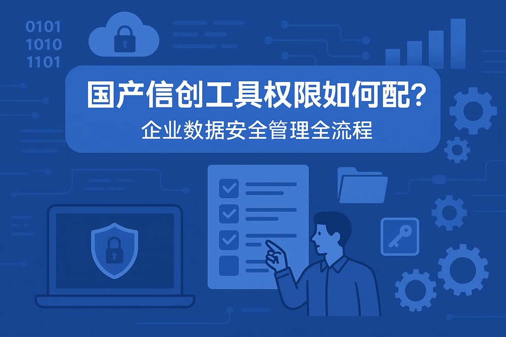 国产信创工具权限如何配置？企业数据安全管理全流程