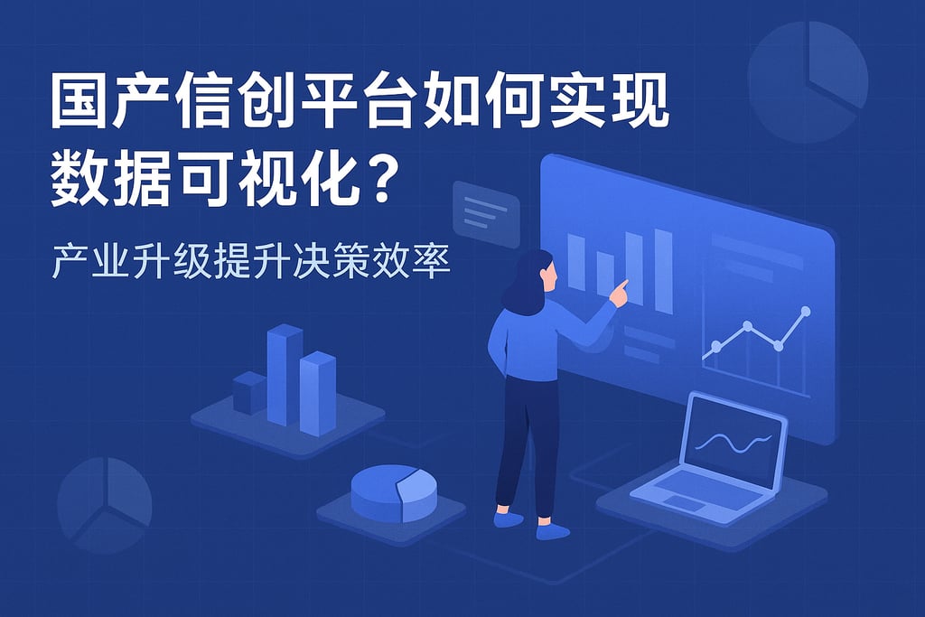 国产信创平台如何实现数据可视化？产业升级提升决策效率