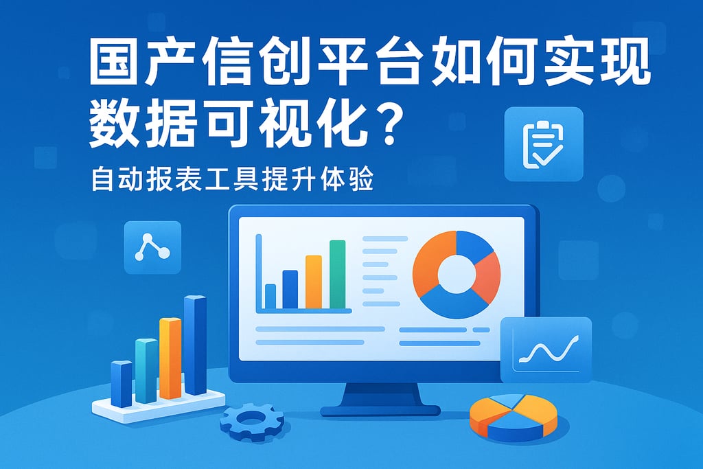 国产信创平台如何实现数据可视化？自动报表工具提升体验