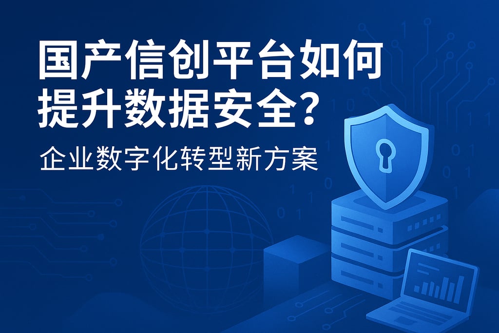 国产信创平台如何提升数据安全？企业数字化转型新方案