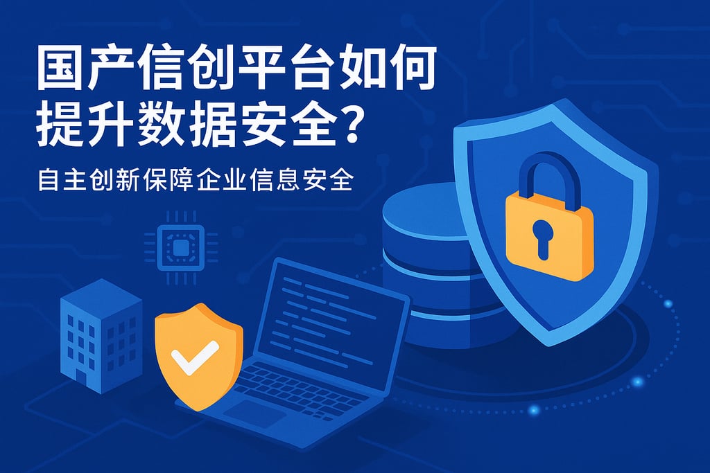 国产信创平台如何提升数据安全？自主创新保障企业信息安全