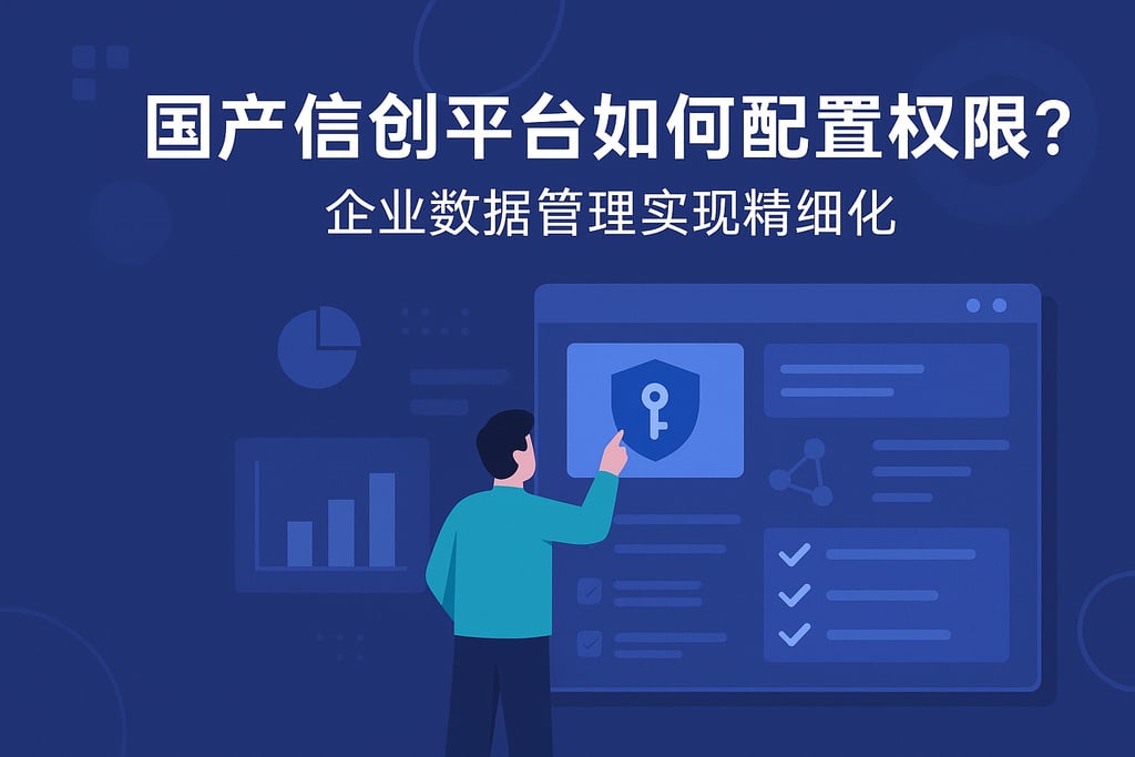 国产信创平台如何配置权限？企业数据管理实现精细化