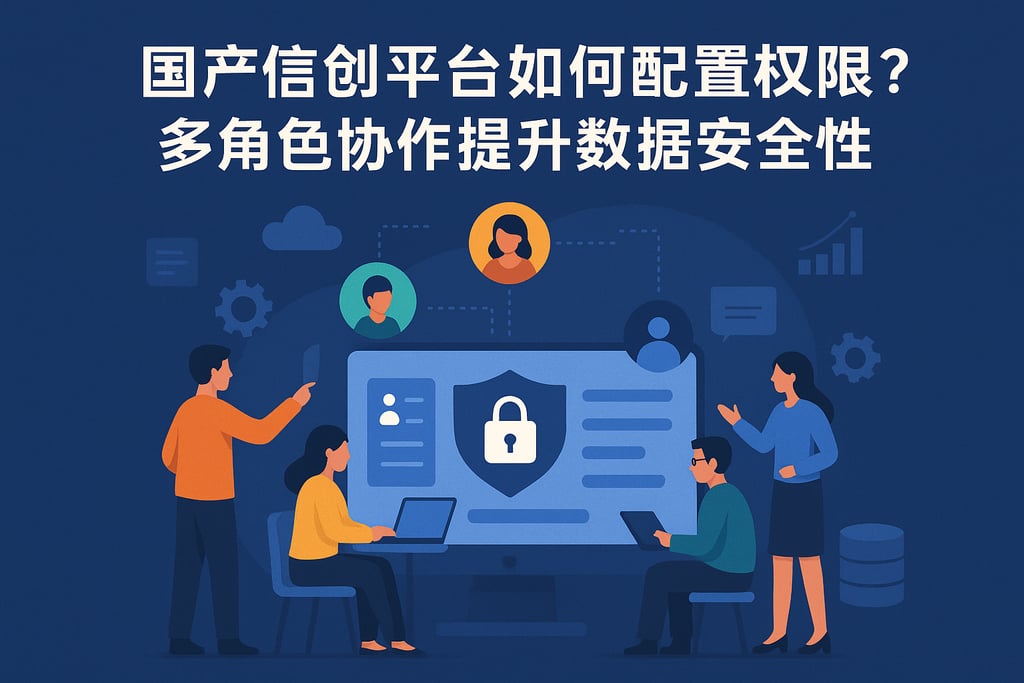 国产信创平台如何配置权限？多角色协作提升数据安全性