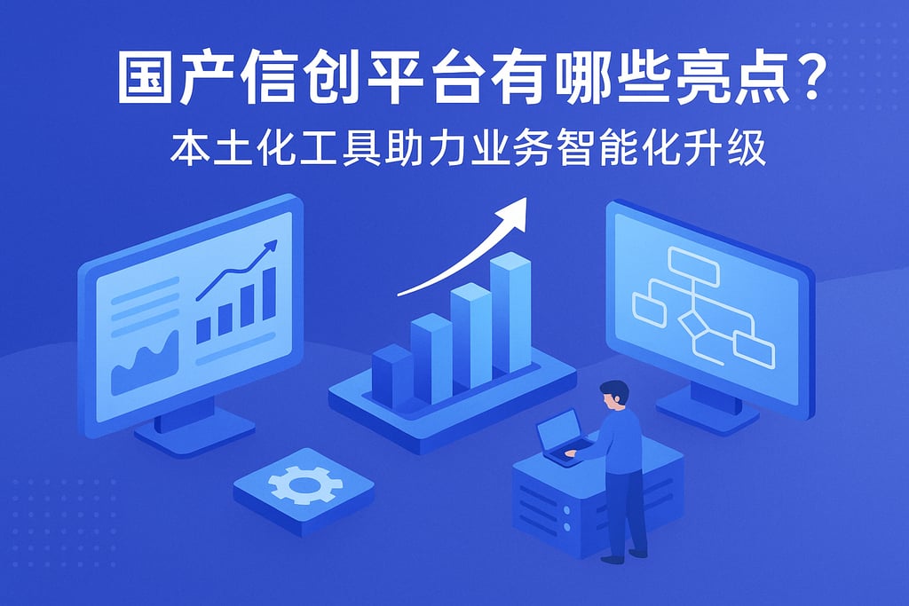 国产信创平台有哪些亮点？本土化工具助力业务智能化升级