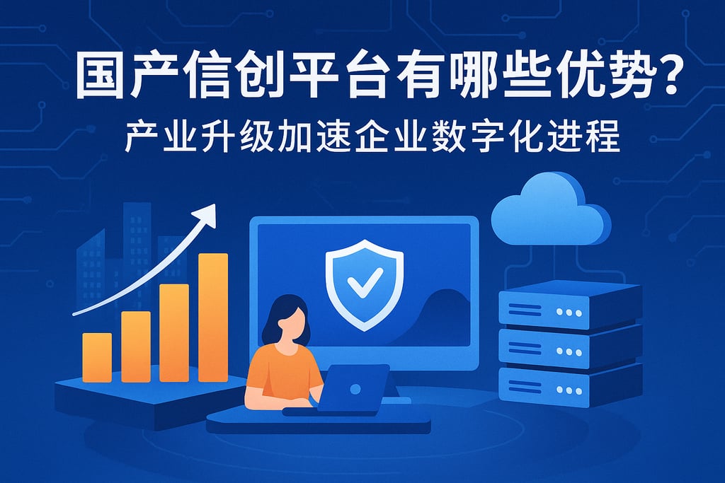 国产信创平台有哪些优势？产业升级加速企业数字化进程