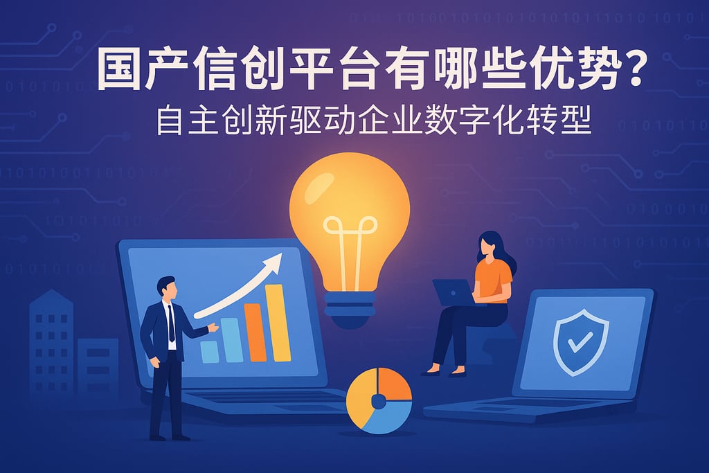 国产信创平台有哪些优势？自主创新驱动企业数字化转型