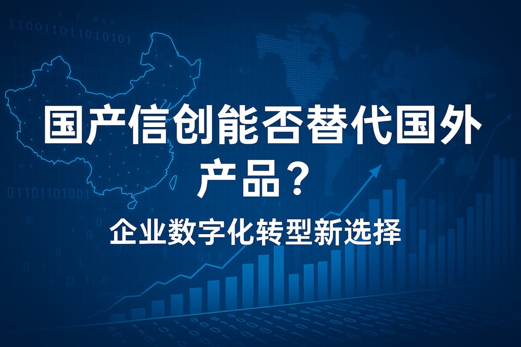 国产信创能否替代国外产品？企业数字化转型新选择