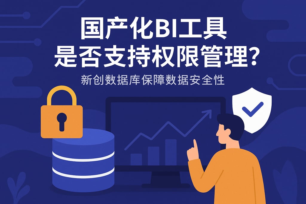 国产化BI工具是否支持权限管理？新创数据库保障数据安全性