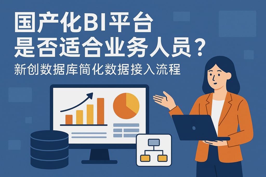 国产化BI平台是否适合业务人员？新创数据库简化数据接入流程