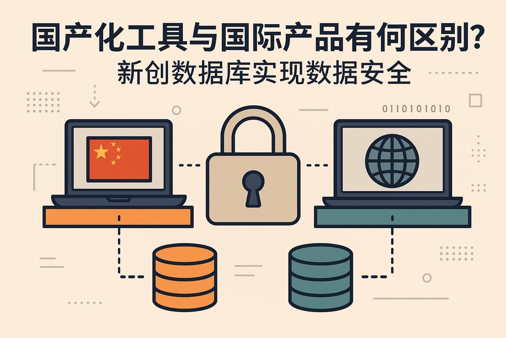 国产化工具与国际产品有何区别？新创数据库实现数据安全