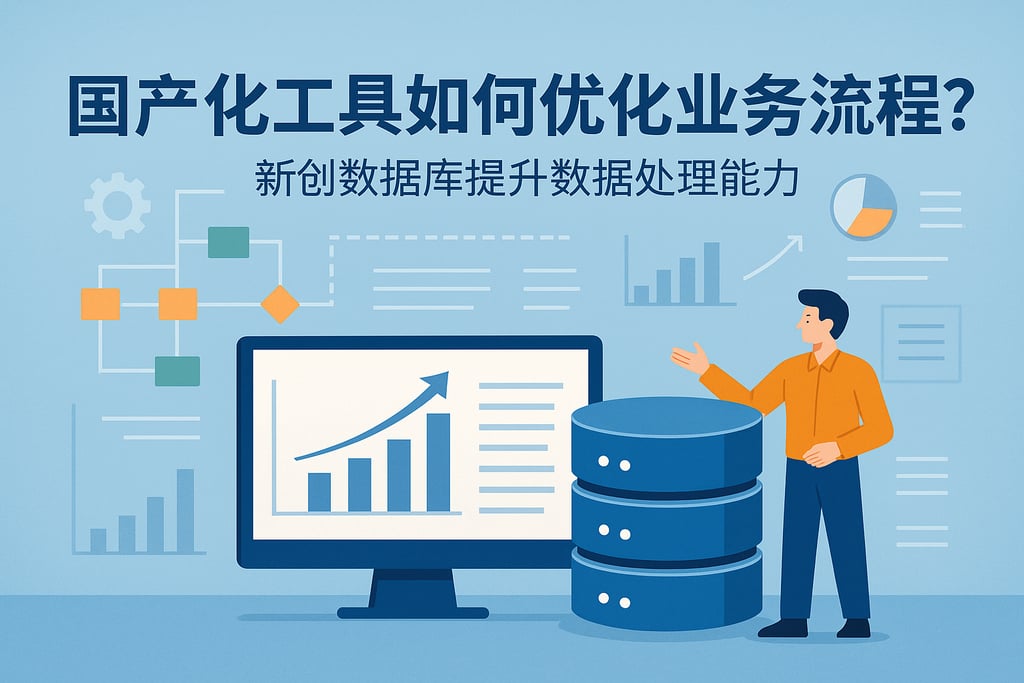国产化工具如何优化业务流程？新创数据库提升数据处理能力