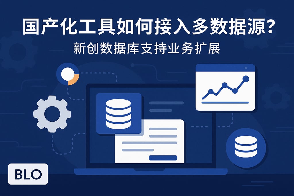 国产化工具如何接入多数据源？新创数据库支持业务扩展