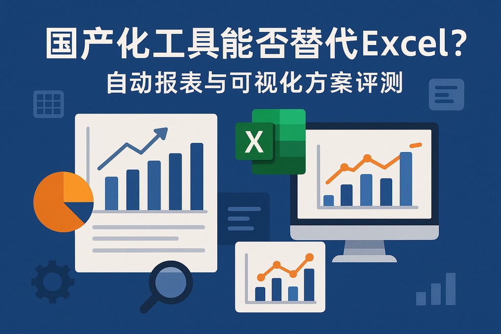 国产化工具能否替代Excel？自动报表与可视化方案评测