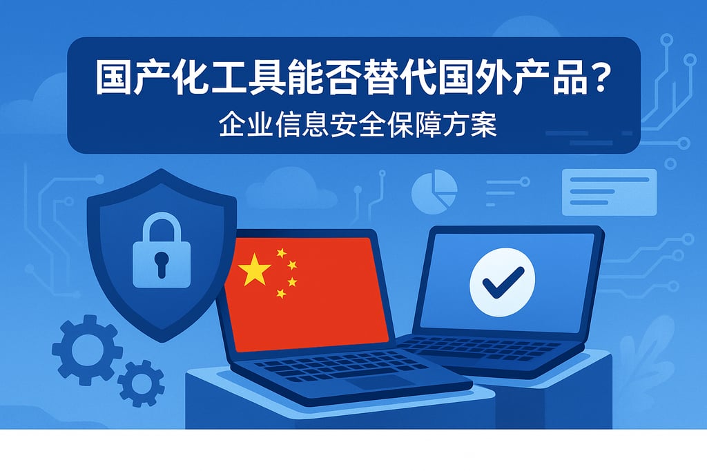 国产化工具能否替代国外产品？企业信息安全保障方案
