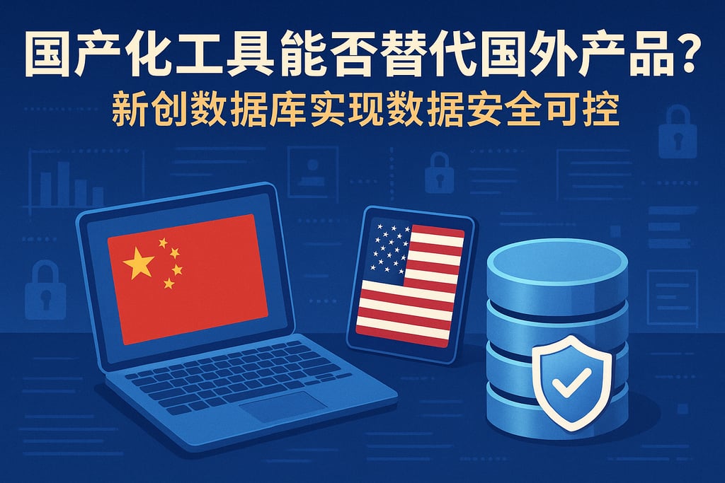 国产化工具能否替代国外产品？新创数据库实现数据安全可控