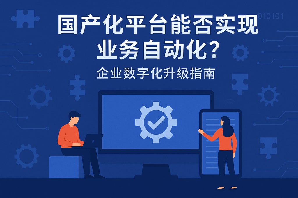 国产化平台能否实现业务自动化？企业数字化升级指南