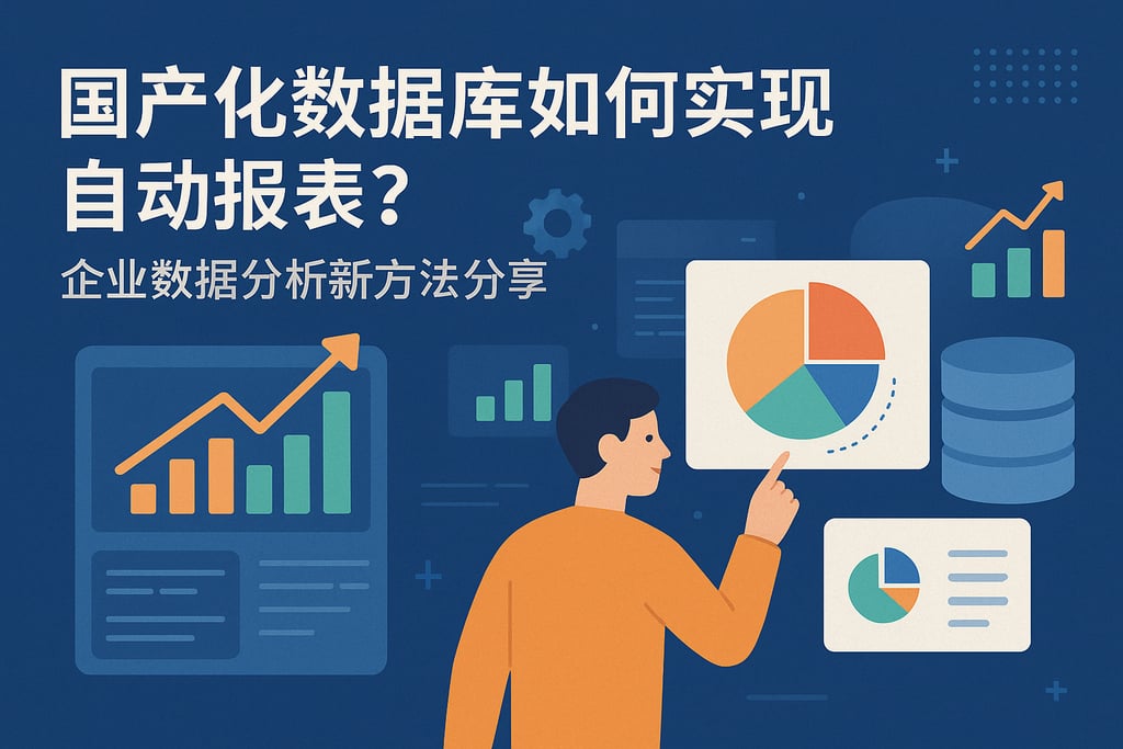 国产化数据库如何实现自动报表？企业数据分析新方法分享