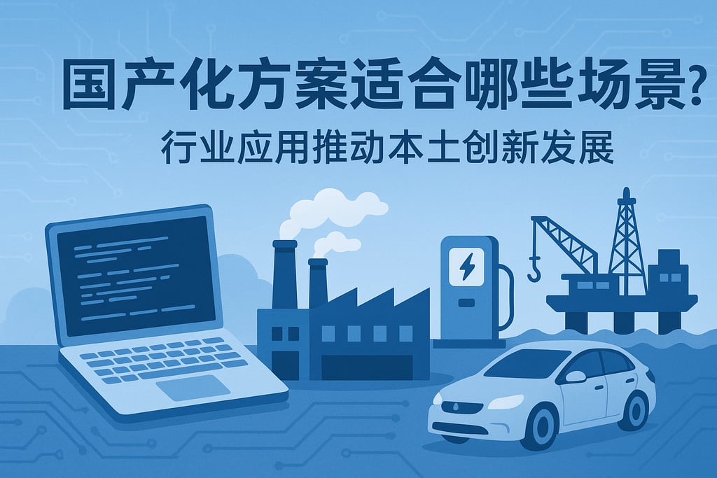 国产化方案适合哪些场景？行业应用推动本土创新发展