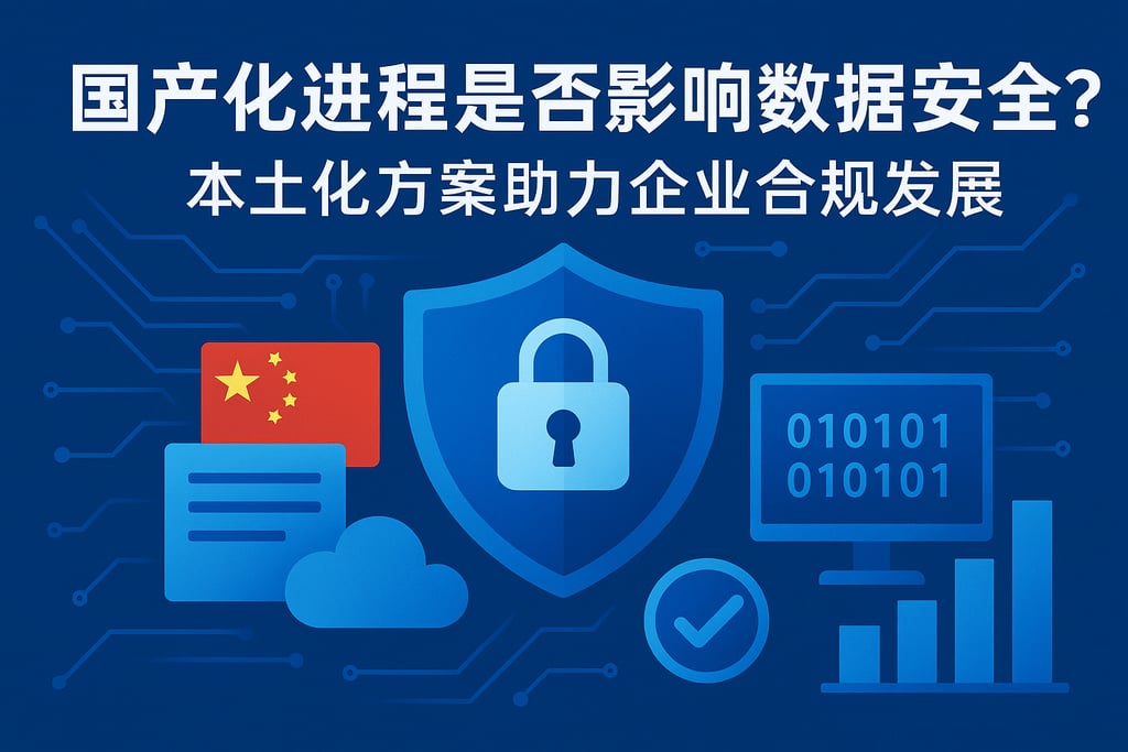 国产化进程是否影响数据安全？本土化方案助力企业合规发展