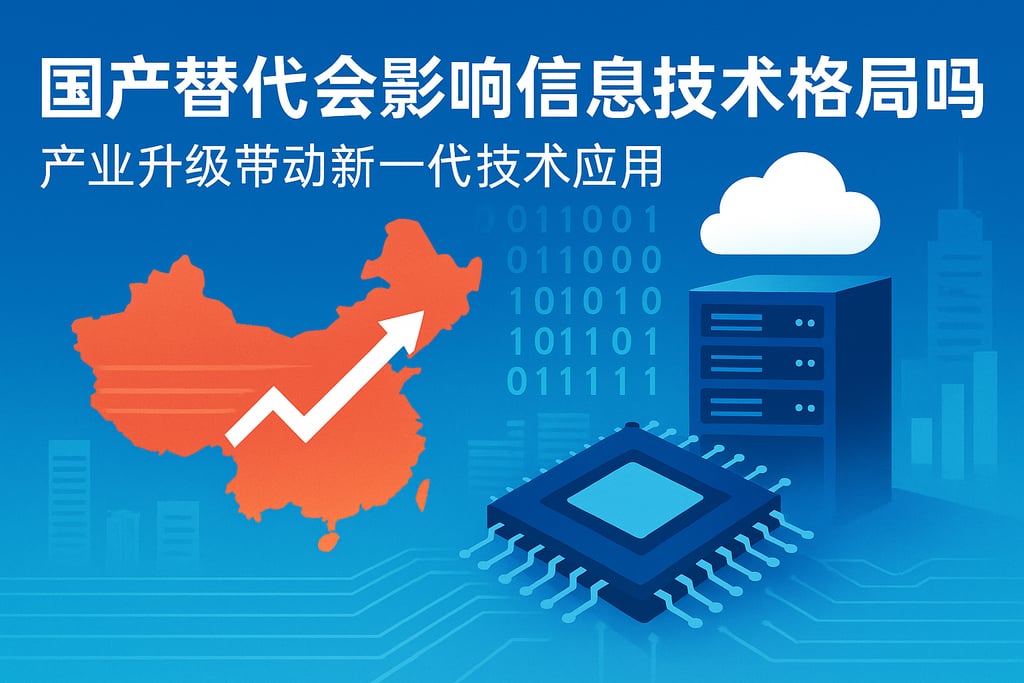 国产替代会影响信息技术格局吗？产业升级带动新一代技术应用
