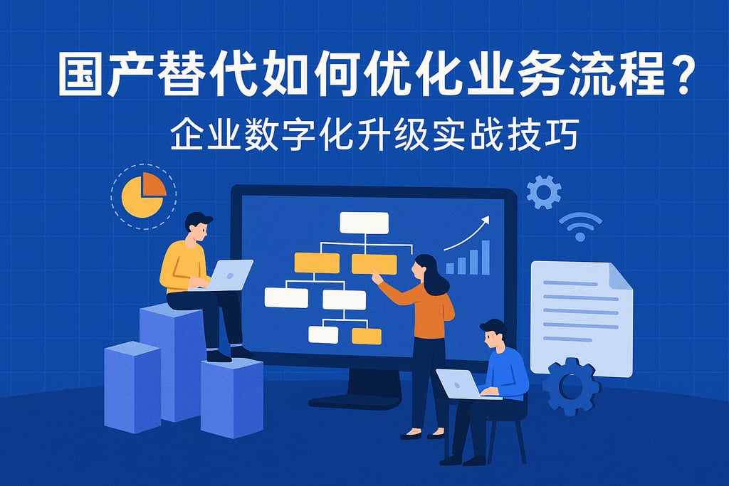 国产替代如何优化业务流程？企业数字化升级实战技巧