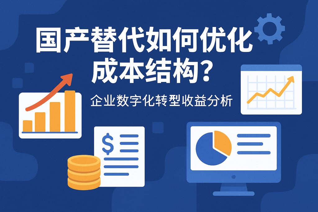 国产替代如何优化成本结构？企业数字化转型收益分析
