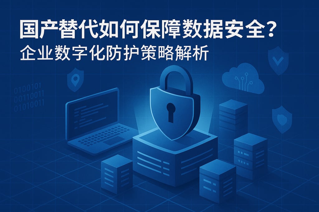 国产替代如何保障数据安全？企业数字化防护策略解析