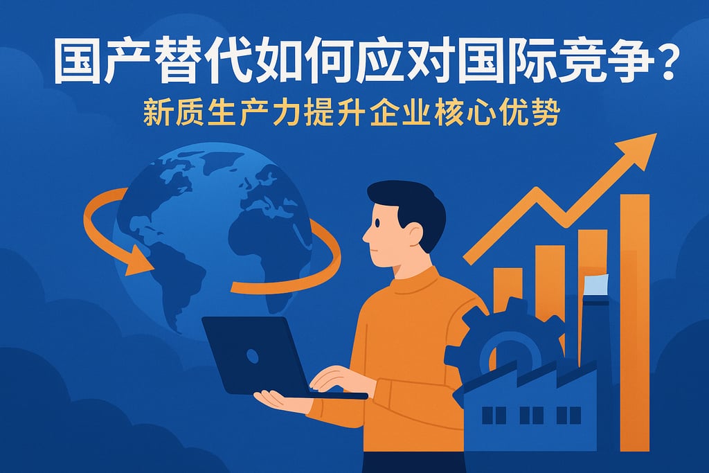国产替代如何应对国际竞争？新质生产力提升企业核心优势