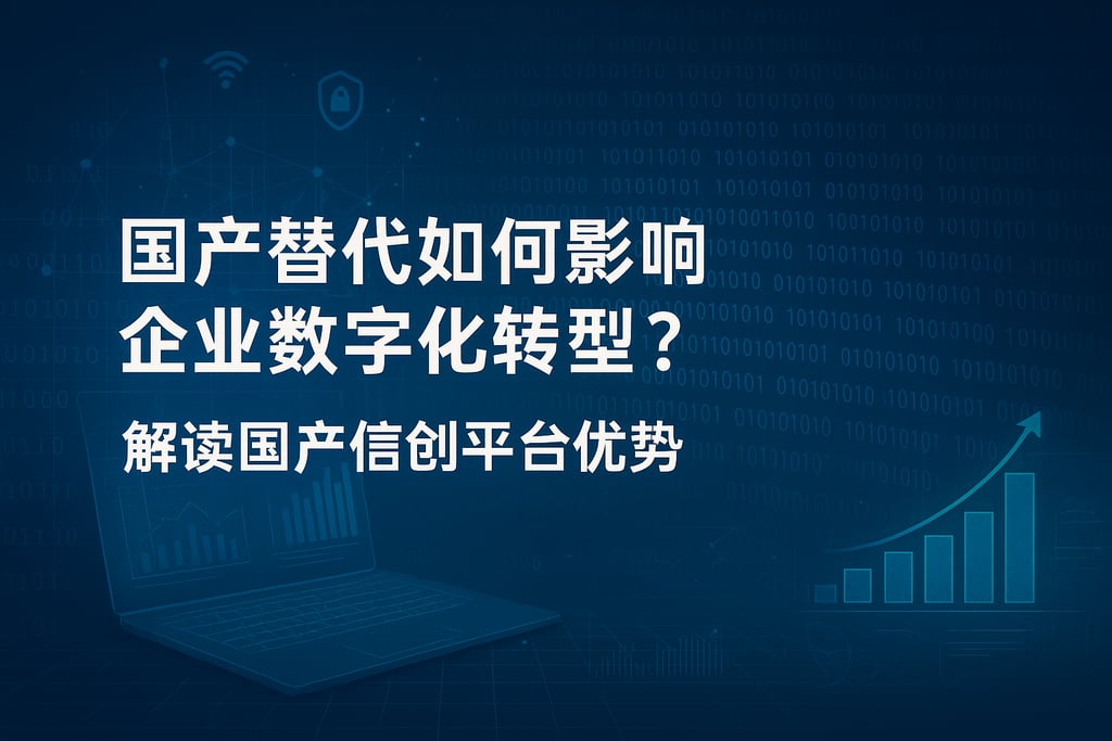 国产替代如何影响企业数字化转型？解读国产信创平台优势