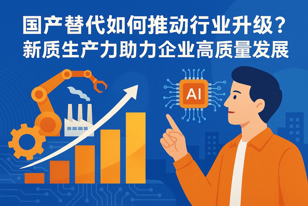 国产替代如何推动行业升级？新质生产力助力企业高质量发展