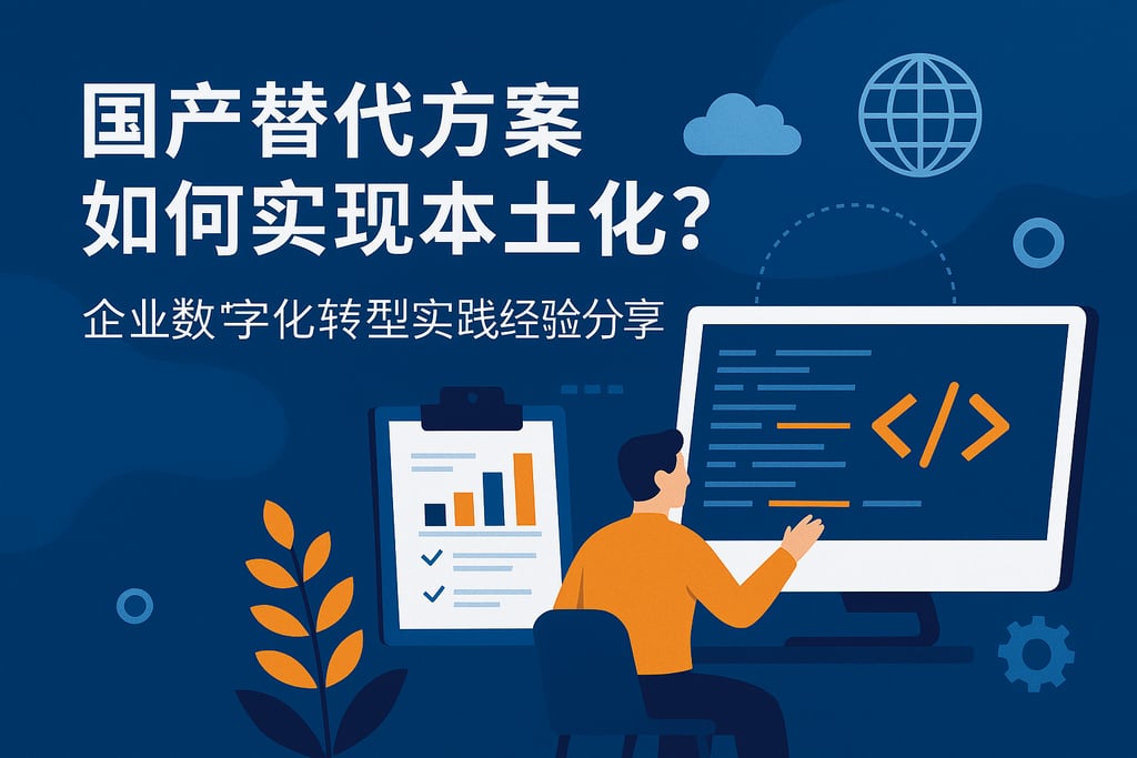 国产替代方案如何实现本土化？企业数字化转型实践经验分享