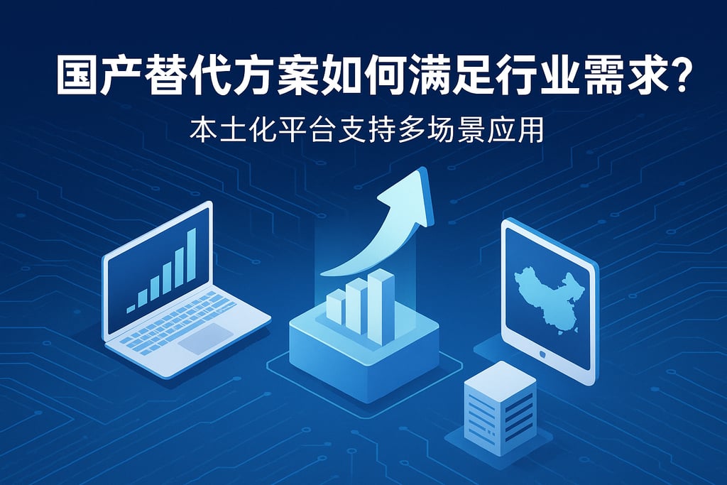 国产替代方案如何满足行业需求？本土化平台支持多场景应用