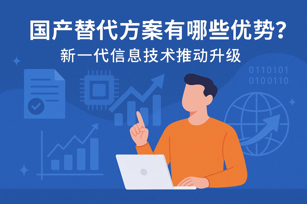 国产替代方案有哪些优势？新一代信息技术推动升级