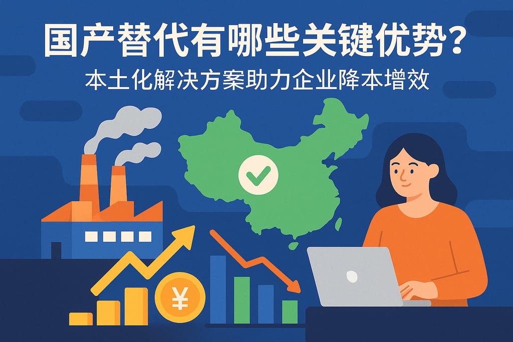 国产替代有哪些关键优势？本土化解决方案助力企业降本增效