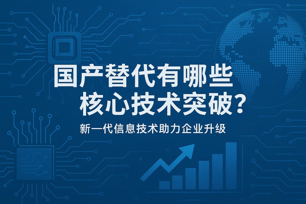 国产替代有哪些核心技术突破？新一代信息技术助力企业升级