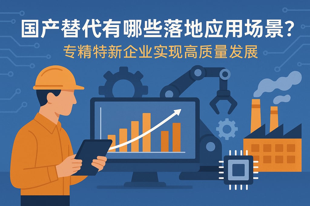 国产替代有哪些落地应用场景？专精特新企业实现高质量发展