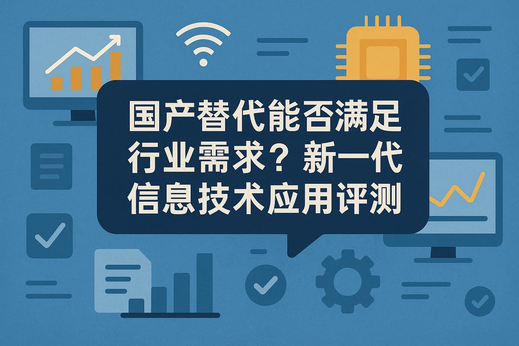 国产替代能否满足行业需求？新一代信息技术应用评测