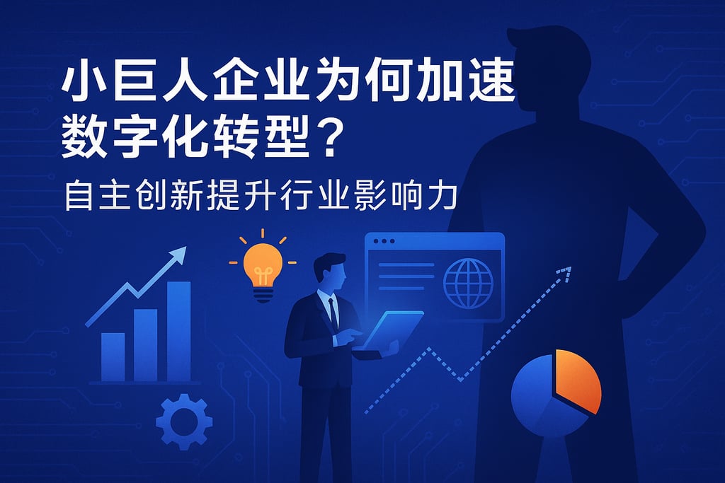 小巨人企业为何加速数字化转型？自主创新提升行业影响力