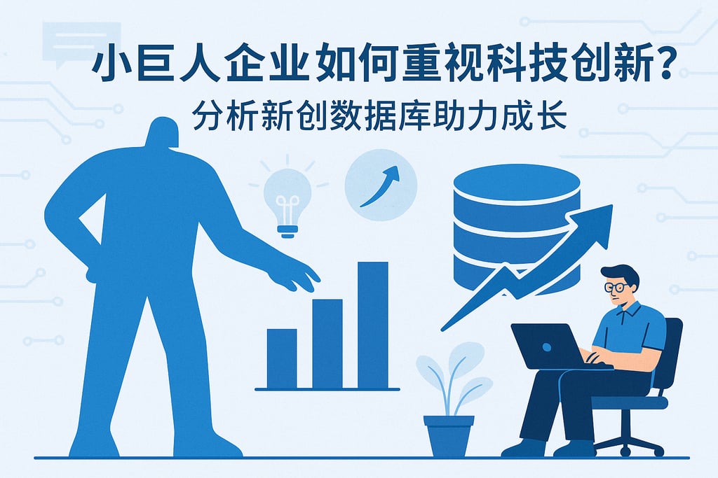 小巨人企业为何重视科技创新？分析新创数据库助力成长