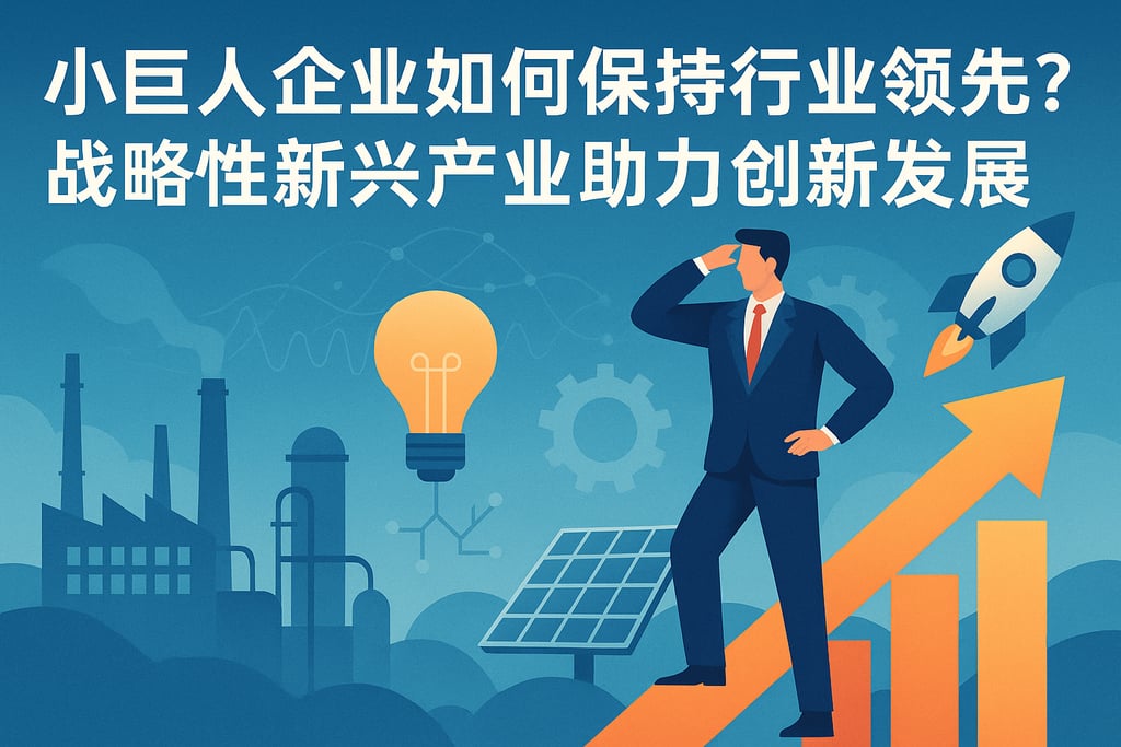 小巨人企业如何保持行业领先？战略性新兴产业助力创新发展