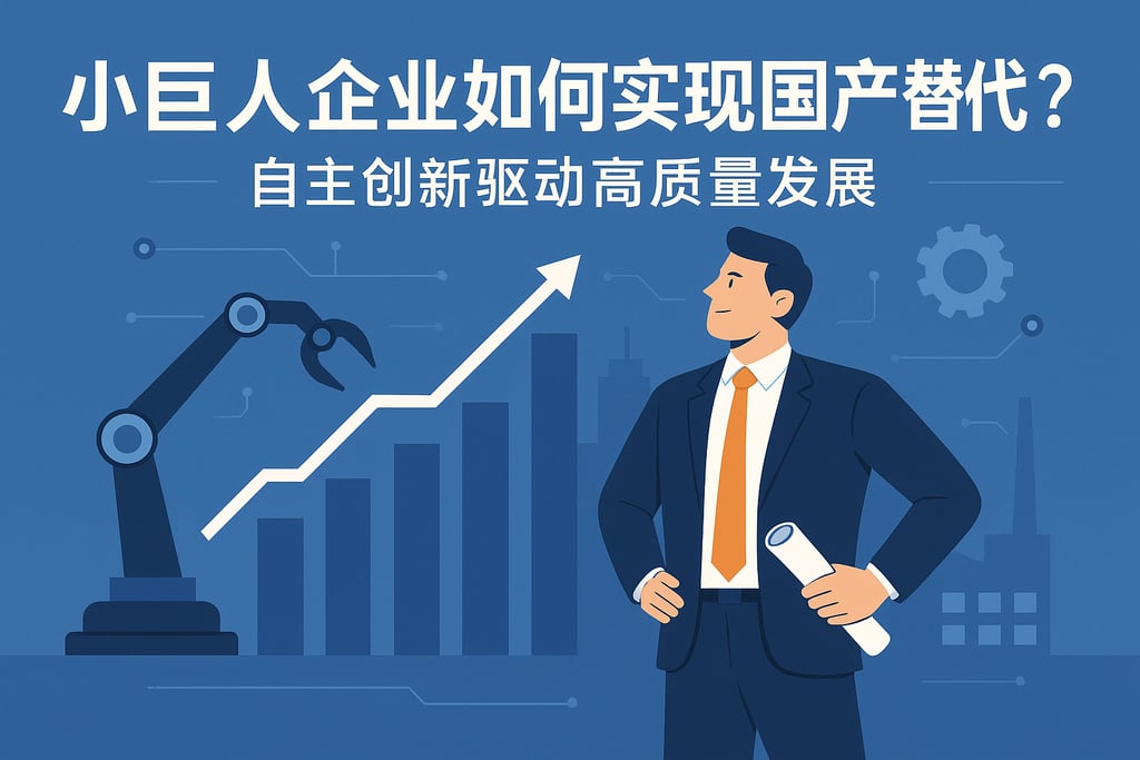 小巨人企业如何实现国产替代？自主创新驱动高质量发展