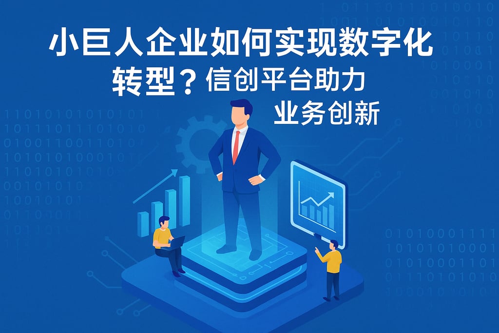 小巨人企业如何实现数字化转型？信创平台助力业务创新