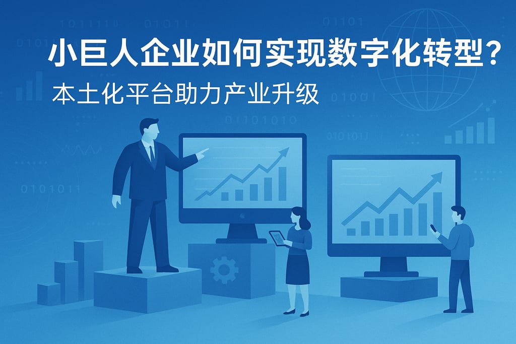 小巨人企业如何实现数字化转型？本土化平台助力产业升级